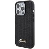 Guess GUHCP15LPMSDGSK iPhone 15 Pro 6.1 czarny/black hardcase Disco Metal Script